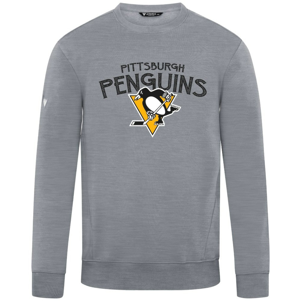 Pittsburgh Penguins Levelwear Zane Mission Sweatshirt - Gray | NHL online