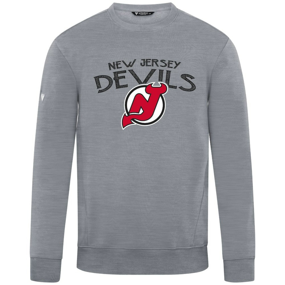 New Jersey Devils Levelwear Zane Mission Sweatshirt - Gray | NHL online
