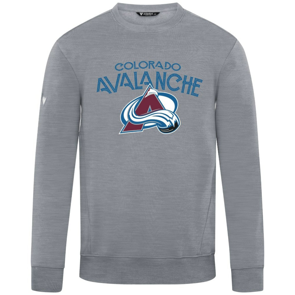 Colorado Avalanche Levelwear Zane Mission Sweatshirt - Gray | NHL Clearance