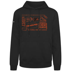 Philadelphia Flyers Levelwear Podium Campaign Pullover Hoodie - Black | NHL online
