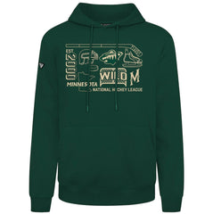 Minnesota Wild Levelwear Podium Campaign Pullover Hoodie - Green | NHL sale
