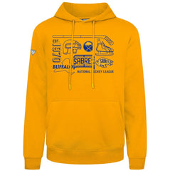 Buffalo Sabres Levelwear Podium Campaign Pullover Hoodie - Gold | NHL sale