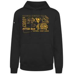 Pittsburgh Penguins Levelwear Podium Campaign Pullover Hoodie - Black | NHL online