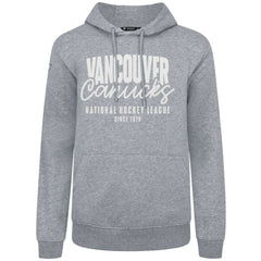 Vancouver Canucks Levelwear Podium Response Pullover Hoodie - Gray | NHL Lifestyle