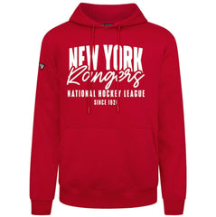 New York Rangers Levelwear Podium Response Pullover Hoodie - Red | NHL sale