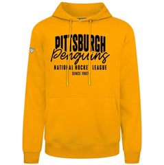 Pittsburgh Penguins Levelwear Podium Response Pullover Hoodie - Gold | NHL on sale