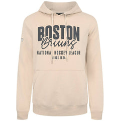 Boston Bruins Levelwear Podium Response Pullover Hoodie - Khaki | NHL Lifestyle