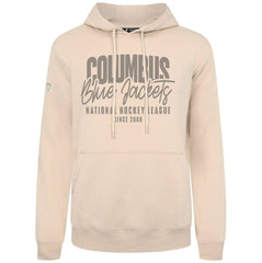 Columbus Blue Jackets Levelwear Podium Response Pullover Hoodie - Khaki | NHL online
