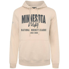 Minnesota Wild Levelwear Podium Response Pullover Hoodie - Khaki | NHL Lifestyle