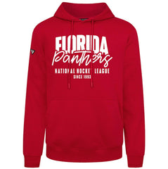 Florida Panthers Levelwear Podium Response Pullover Hoodie - Red | NHL Clearance