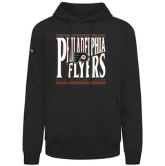 Philadelphia Flyers Levelwear Podium Powerhouse Pullover Hoodie - Black | NHL near me