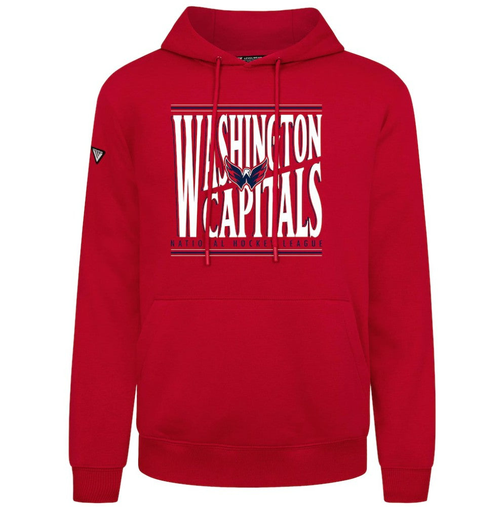 Washington Capitals Levelwear Podium Powerhouse Pullover Hoodie - Red | NHL online