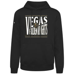 Vegas Golden Knights Levelwear Podium Powerhouse Pullover Hoodie - Black | NHL Clearance