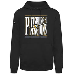 Pittsburgh Penguins Levelwear Podium Powerhouse Pullover Hoodie - Black | NHL Lifestyle