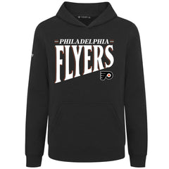 Philadelphia Flyers Levelwear Youth Jr Podium Tally Pullover Hoodie - Black | NHL Clearance