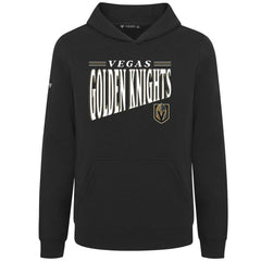 Vegas Golden Knights Levelwear Youth Jr Podium Tally Pullover Hoodie - Black | NHL discount