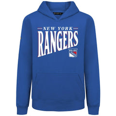 New York Rangers Levelwear Youth Jr Podium Tally Pullover Hoodie - Royal | NHL sale