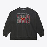 Washington Commanders Downtown Collection Fleece Sweatshirt - Black - Mitchell & Ness