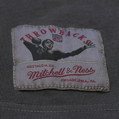 Denver Broncos Downtown Collection Premium Vintage Logo T-Shirt - Black - Mitchell & Ness