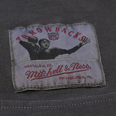 Miami Dolphins Downtown Collection Premium Vintage Logo T-Shirt - Black - Mitchell & Ness