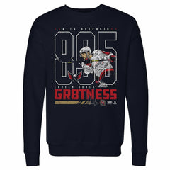 Alexander Ovechkin Washington Capitals 500 Level Outline Pullover Sweatshirt - Navy | NHL sale