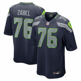Grey Zabel Seattle Seahawks 2025 NFL Draft First Round Pick Game Jersey - College Navy - Nike