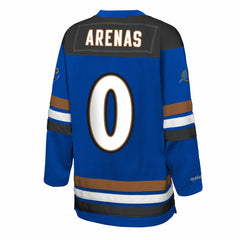 Mitchell & Ness Gilbert Arenas Washington Wizards Youth Maxxed Out 2.0 Fashion Hockey Jersey Blue