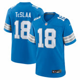 Isaac TeSlaa Detroit Lions Game Player Jersey - Blue - Nike