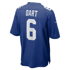 Jaxson Dart New York Giants 2025 NFL Draft First Round Pick Game Jersey - Royal - Nike