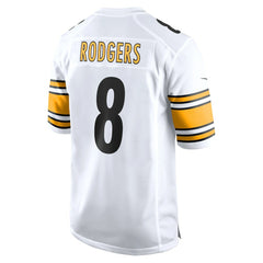 Aaron Rodgers Pittsburgh Steelers Game Jersey - White - Nike