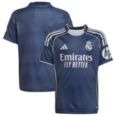 Adidas - Real Madrid Youth 2025/26 Away Replica Jersey - Blue