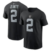Ashton Jeanty Las Vegas Raiders Name & Number T-Shirt - Black - Nike