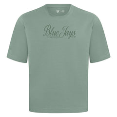 Toronto Blue Jays Levelwear Ethereal Oversized Luxe Signature Knit T-Shirt Near Me