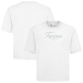 Minnesota Twins Levelwear Ethereal Oversized Luxe Signature Knit T-Shirt Outlet