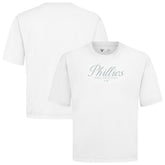 Philadelphia Phillies Levelwear Ethereal Oversized Luxe Signature Knit T-Shirt Online
