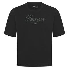 Atlanta Braves Levelwear Ethereal Oversized Luxe Signature Knit T-Shirt Online