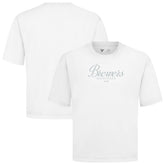 Milwaukee Brewers Levelwear Ethereal Oversized Luxe Signature Knit T-Shirt Near Me