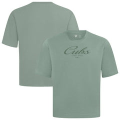 Chicago Cubs Levelwear Ethereal Oversized Luxe Signature Knit T-Shirt Outlet