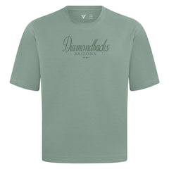 Arizona Diamondbacks Levelwear Ethereal Oversized Luxe Signature Knit T-Shirt for sale