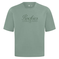 Colorado Rockies Levelwear Ethereal Oversized Luxe Signature Knit T-Shirt Online