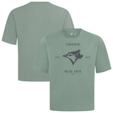 Toronto Blue Jays Levelwear Crossway Oversized Luxe Signature Knit T-Shirt Near Me