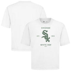 Chicago White Sox Levelwear Crossway Oversized Luxe Signature Knit T-Shirt Outlet