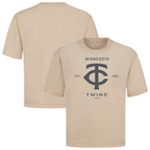 Minnesota Twins Levelwear Crossway Oversized Luxe Signature Knit T-Shirt Sale