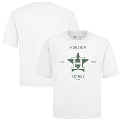 Houston Astros Levelwear Crossway Oversized Luxe Signature Knit T-Shirt Outlet