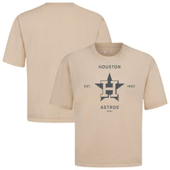 Houston Astros Levelwear Crossway Oversized Luxe Signature Knit T-Shirt Near Me