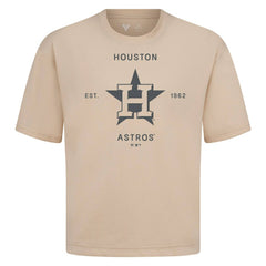 Houston Astros Levelwear Crossway Oversized Luxe Signature Knit T-Shirt Near Me