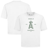 Los Angeles Angels Levelwear Crossway Oversized Luxe Signature Knit T-Shirt Online