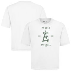 Los Angeles Angels Levelwear Crossway Oversized Luxe Signature Knit T-Shirt Online