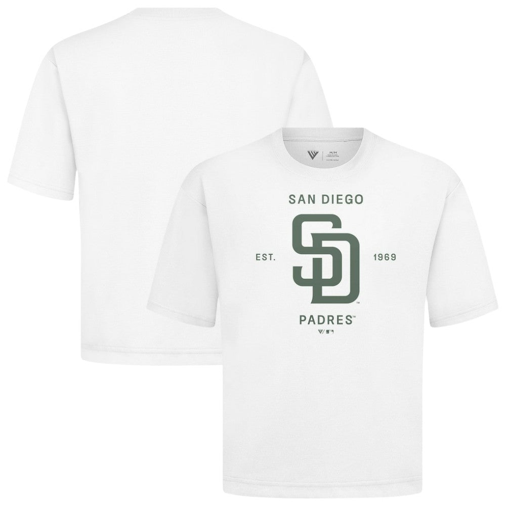 San Diego Padres Levelwear Crossway Oversized Luxe Signature Knit T-Shirt Online