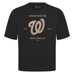 Washington Nationals Levelwear Crossway Oversized Luxe Signature Knit T-Shirt Online